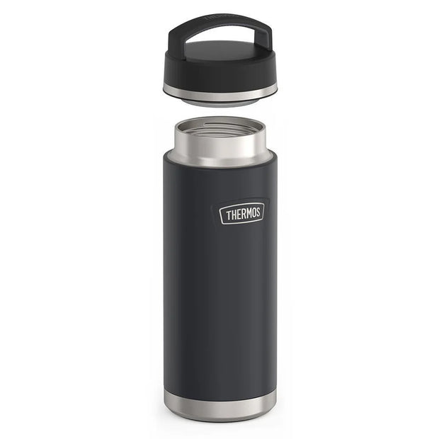 variant:43737225068736 32oz Icon Stainless Steel Water Bottle w/ Screw Top Granite