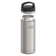 variant:43737225035968 32oz Icon Stainless Steel Water Bottle w/ Screw Top Matte Stainless Steel