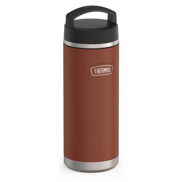 variant:43737225101504 32oz Icon Stainless Steel Water Bottle w/ Screw Top Saddle