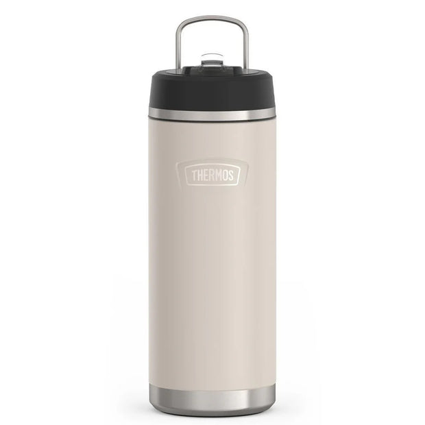 variant:46515459948736 32 oz Stainless Steel Water Bottle w/ Straw Lid Sandstone