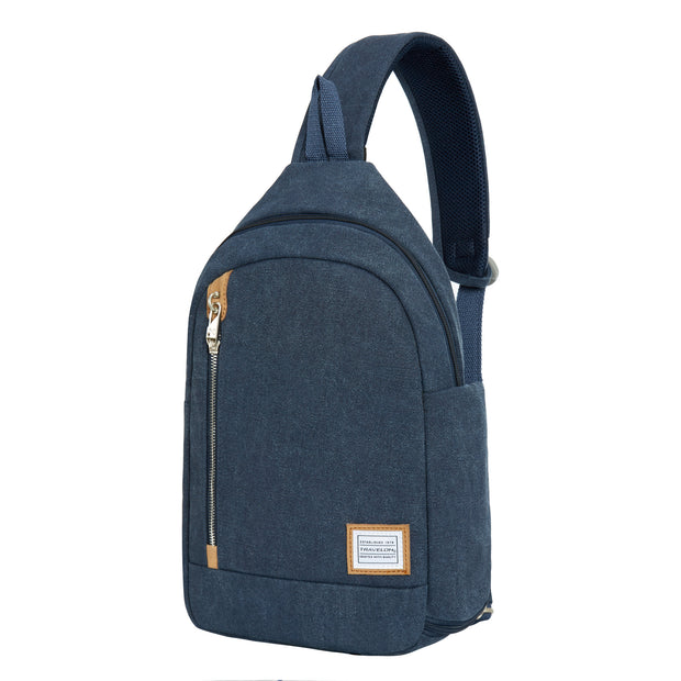 variant:46276711776448 Travelon Heritage Anti-Theft Sling Indigo