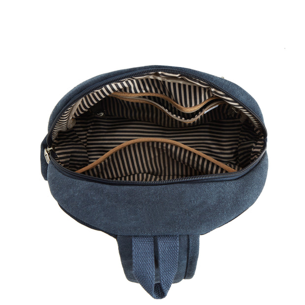 variant:46276711776448 Travelon Heritage Anti-Theft Sling Indigo