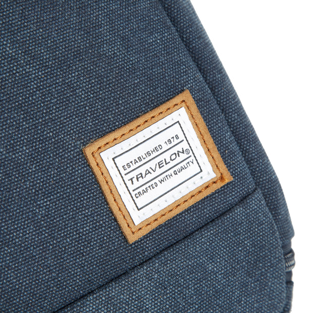 variant:46276711776448 Travelon Heritage Anti-Theft Sling Indigo