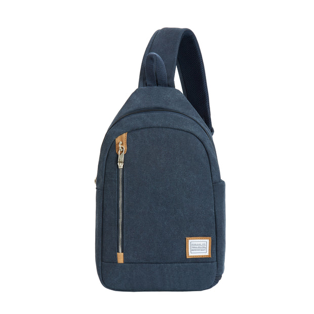 variant:46276711776448 Travelon Heritage Anti-Theft Sling Indigo