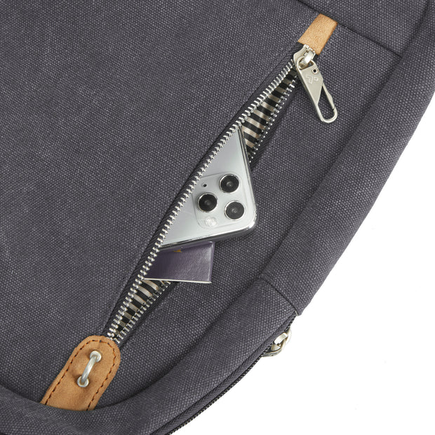 variant:46276711841984 Travelon Heritage Anti-Theft Sling Pewter