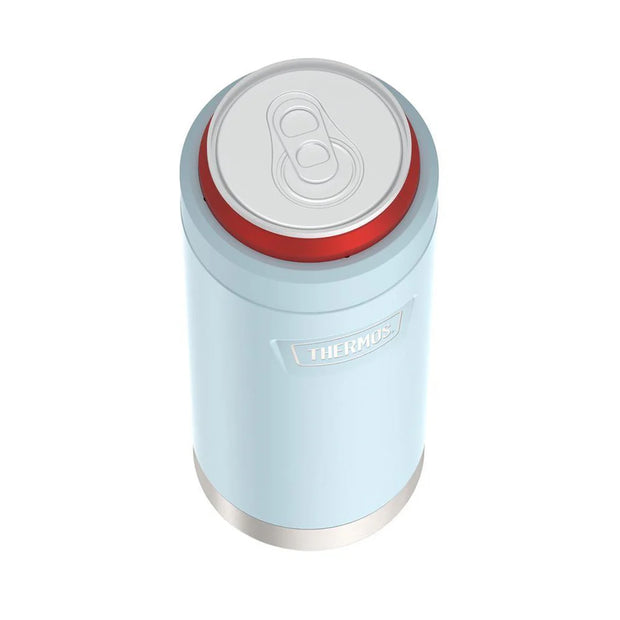 variant:46529110737088 12oz ICON™ SLIM CAN INSULATOR Matte Stainless Glacier