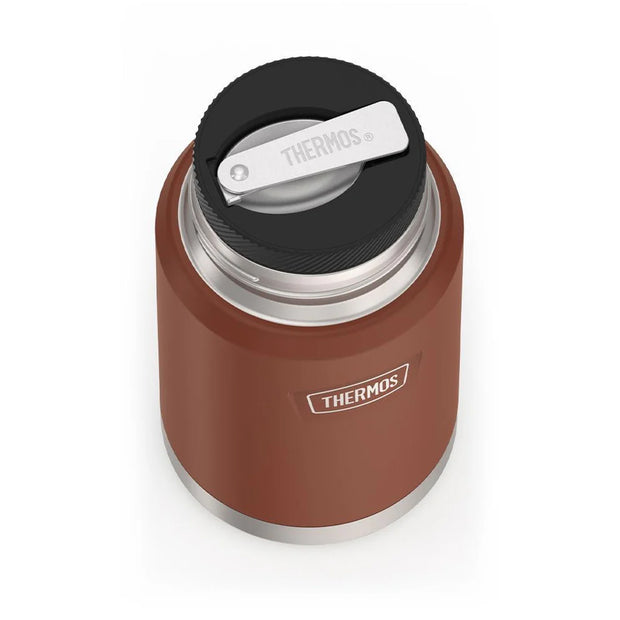 variant:46529430388928 24 oz Stainless Steel Food Jar w/ Spoon Saddle