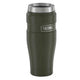 variant:46530430402752 16 oz Stainless Steel  Travel Tumbler Matte Army Green