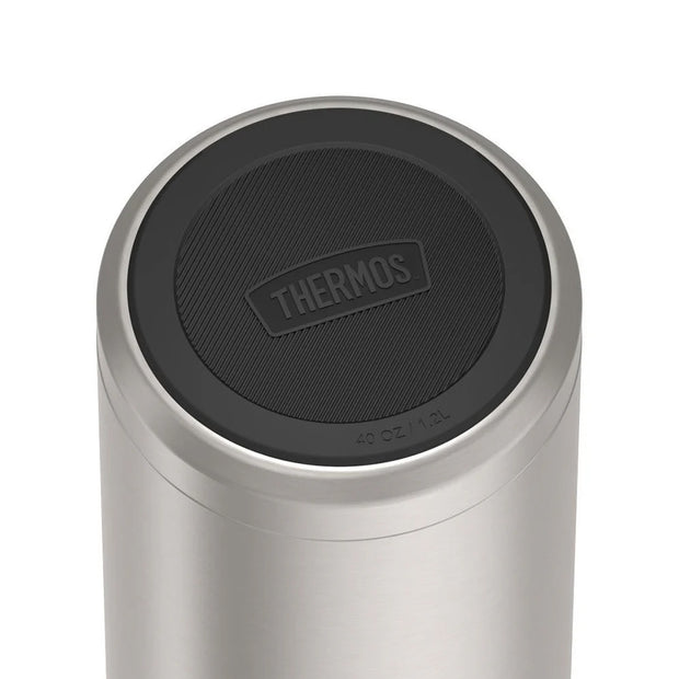 variant:43737231687872 40oz ICON™ WATER BOTTLE WITH SCREW TOP Matte Stainless Steel 