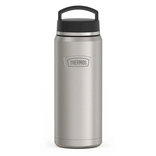 variant:43737231687872 40oz ICON™ WATER BOTTLE WITH SCREW TOP Matte Stainless Steel 