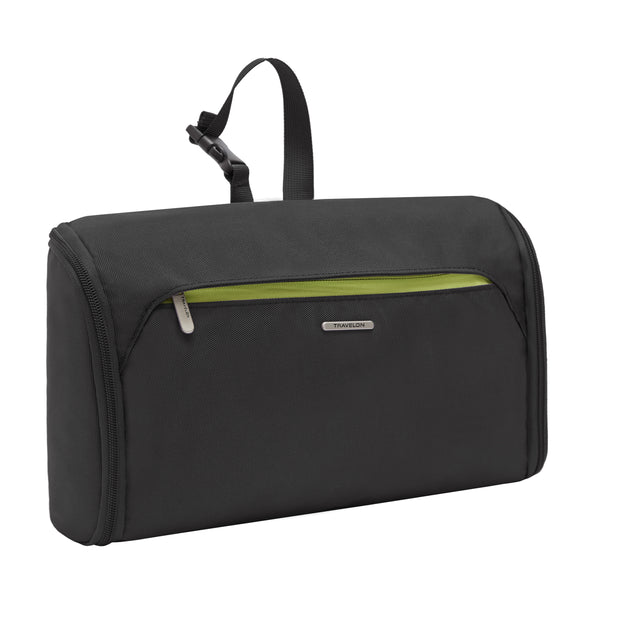 variant:47001544196288 Flat-Out Hanging Toiletry Kit Black