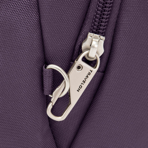variant:46515121356992 Travelon Anti-Theft Classic Bucket Bag Purple