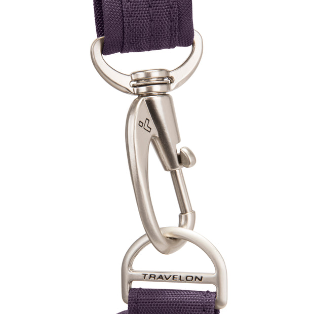 variant:46515121356992 Travelon Anti-Theft Classic Bucket Bag Purple