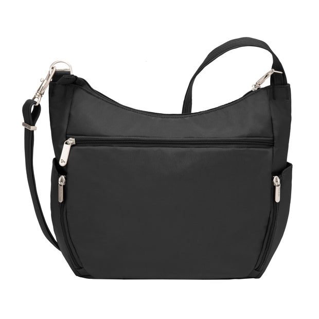 variant:46515121160384 Travelon Anti-Theft Classic Bucket Bag Black