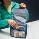 variant:42999671324864 travelon World Travel Essentials Hanging Toiletry Kit Peacock Teal 
