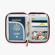 variant:45030406029504 travelon RFID Blocking Passport Zip Wallet Bordeaux 