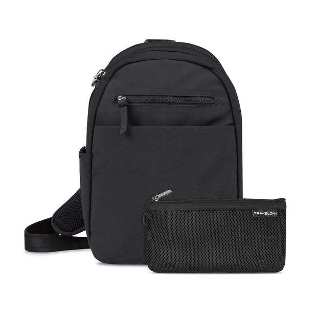 variant:42999673258176 Travelon Metro Anti-Theft Sling Black