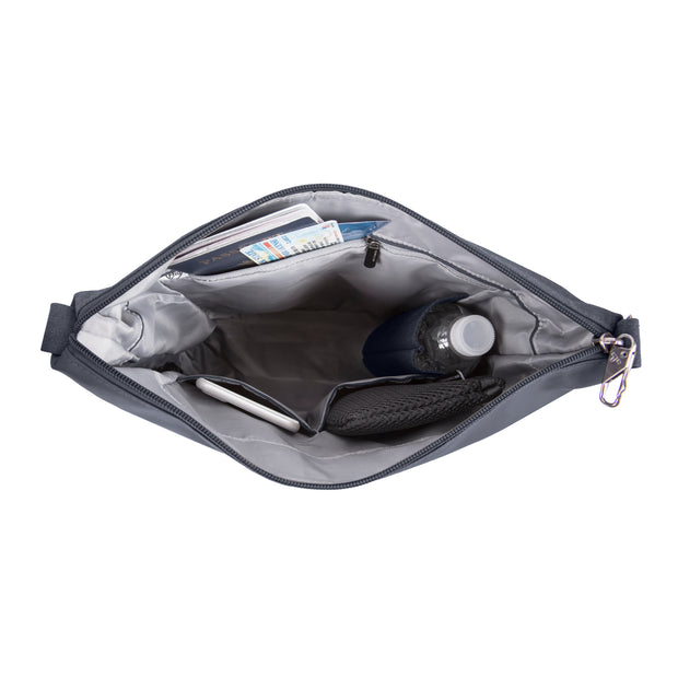 variant:42999673422016 travelon Metro Crossbody Gray Heather