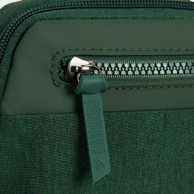 variant:46316577226944 Travelon Anti-Theft Metro Convertible Small Crossbody Forest Heather