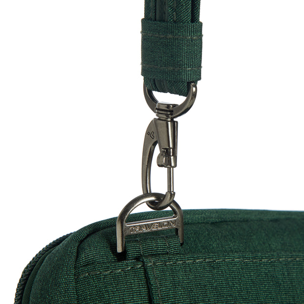 variant:46316577226944 Travelon Anti-Theft Metro Convertible Small Crossbody Forest Heather