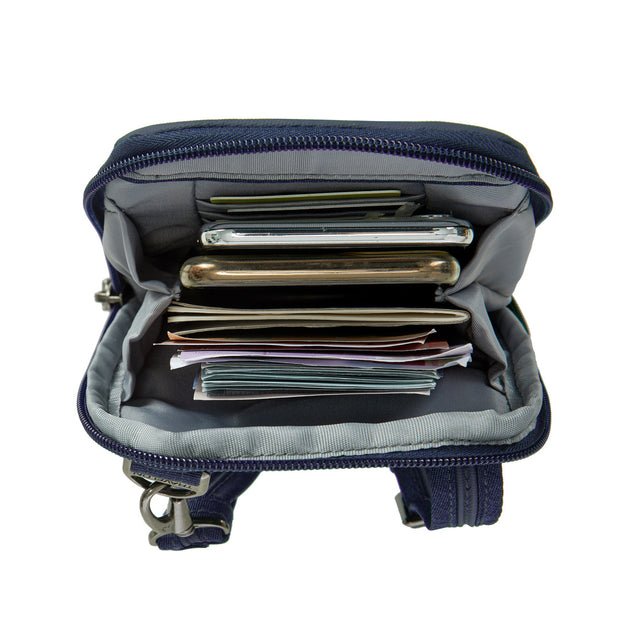 variant:45253556437184 Metro Anti Theft Stadium Mini Crossbody Navy