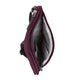 variant:46346340794560 travelon World Travel Essentials Slim Crossbody Bag blackberry