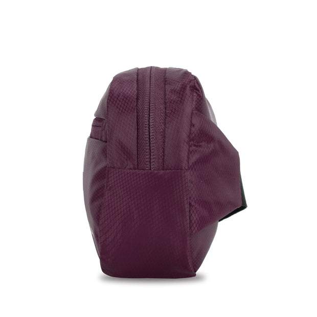 variant:46346373333184 travelon World Travel Essentials Convertible Sling/Waist Pack Blackberry
