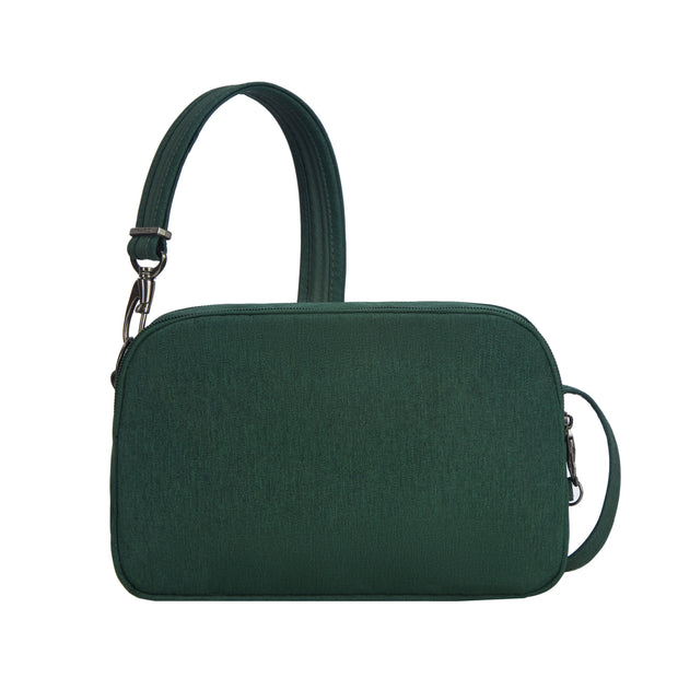 variant:46316885016768 travelon Dome Crossbody Forest Heather