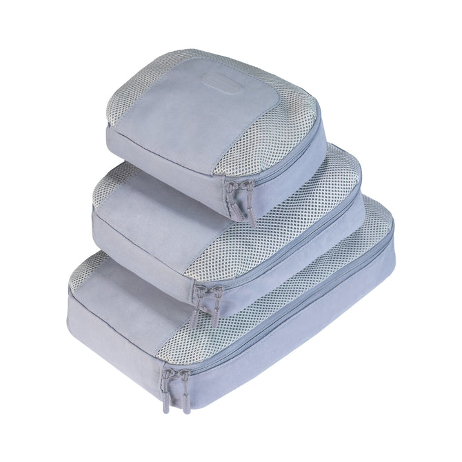 variant:43695924248768 Travelon Set of 3 Packing Cubes - Dusty Blue