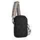 variant:46319321284800 Travelon Boho Anti-Theft 2 Compartment Phone Crossbody Black