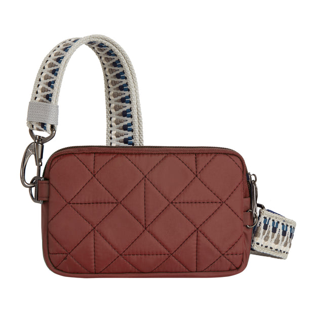 variant:46319533850816 Travelon Boho Anti-Theft Phone Sling Paprika