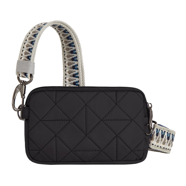 variant:46319533916352 Travelon Boho Anti-Theft Phone Sling Black