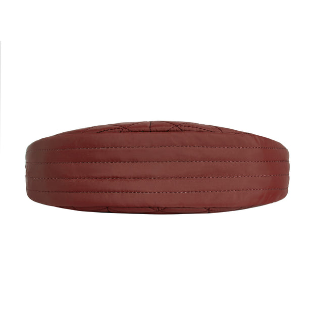 variant:46319877914816 Travelon Boho Anti-Theft Crescent Crossbody Paprika