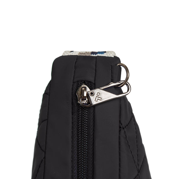 variant:46319877980352 Travelon Boho Anti-Theft Crescent Crossbody Black