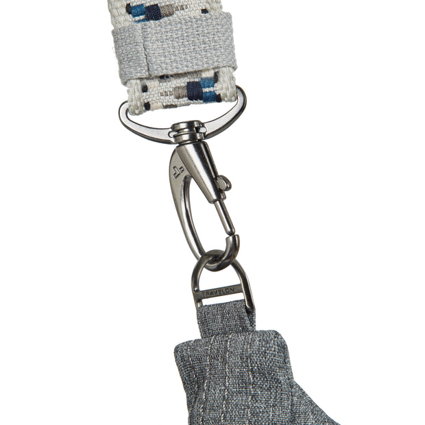 variant:46319878013120 Travelon Boho Anti-Theft Crescent Crossbody Gray Heather