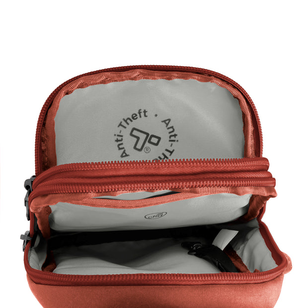 variant:46205325050048 Travelon The Voyages Anti-Theft Compact Sling Slate Blue
