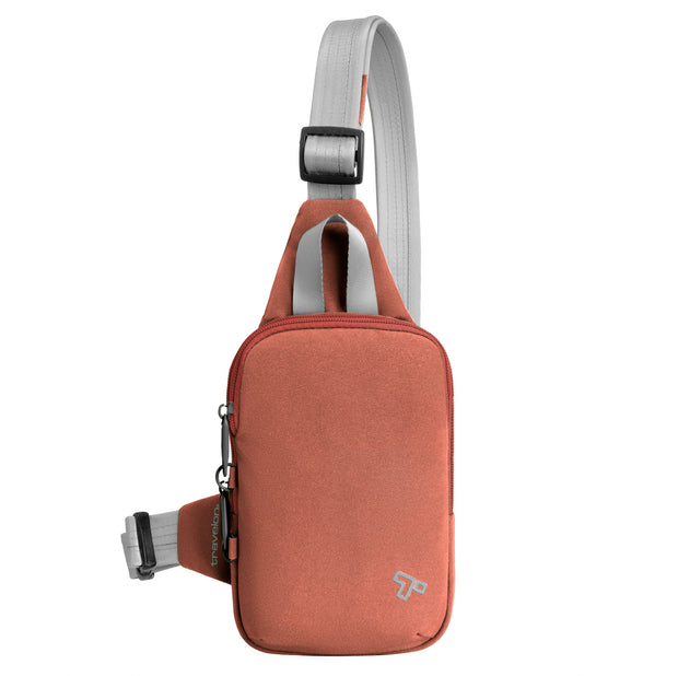 variant:46205325017280 Travelon The Voyages Anti-Theft Compact Sling Terracota