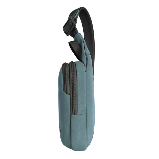 variant:46205325050048 Travelon The Voyages Anti-Theft Compact Sling Slate Blue