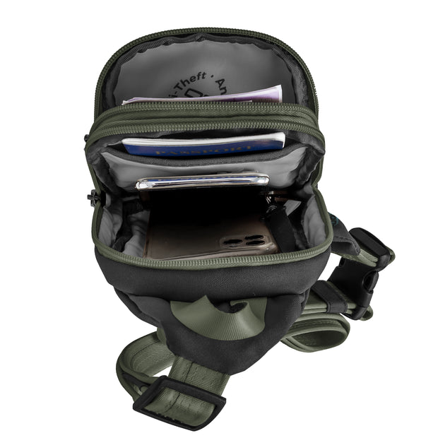 variant:46205346087104 Travelon The Voyages Anti-Theft Compact Sling Black