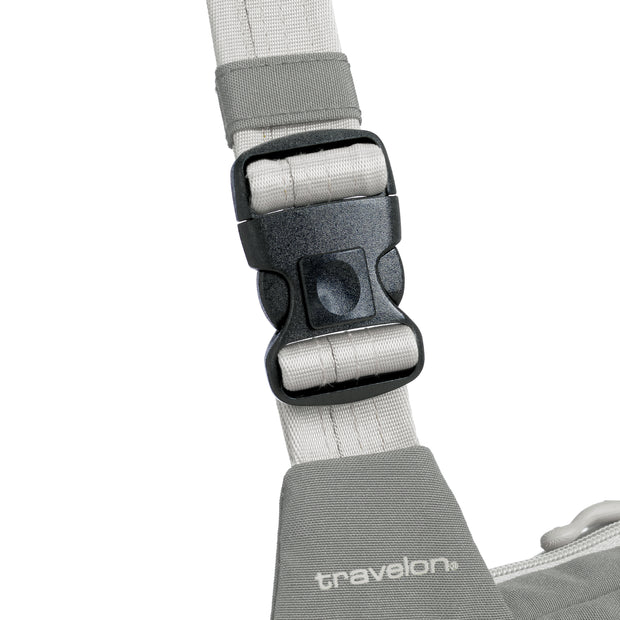 variant:46205346119872 Travelon The Voyages Anti-Theft Compact Sling Granite