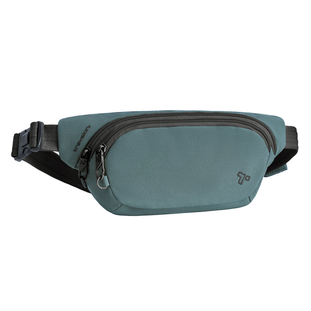 variant:46208145096896 Travelon The Voyages Anti-Theft Waist Pack Slate Blue