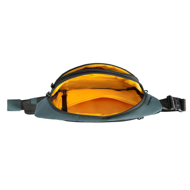 variant:46208145096896 Travelon The Voyages Anti-Theft Waist Pack Slate Blue