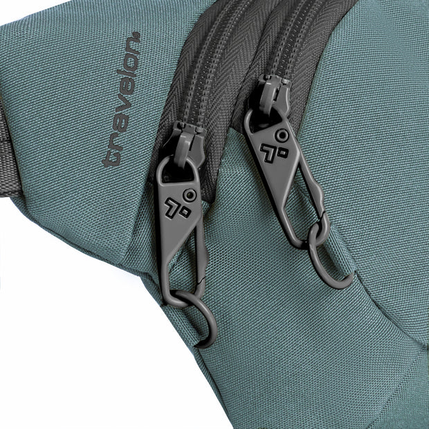variant:46208145096896 Travelon The Voyages Anti-Theft Waist Pack Slate Blue