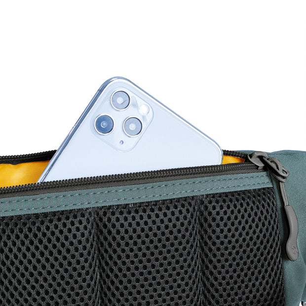 variant:46208145096896 Travelon The Voyages Anti-Theft Waist Pack Slate Blue