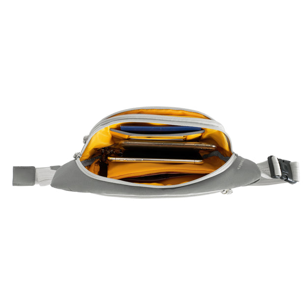 variant:46208145195200 Travelon The Voyages Anti-Theft Waist Pack Granite