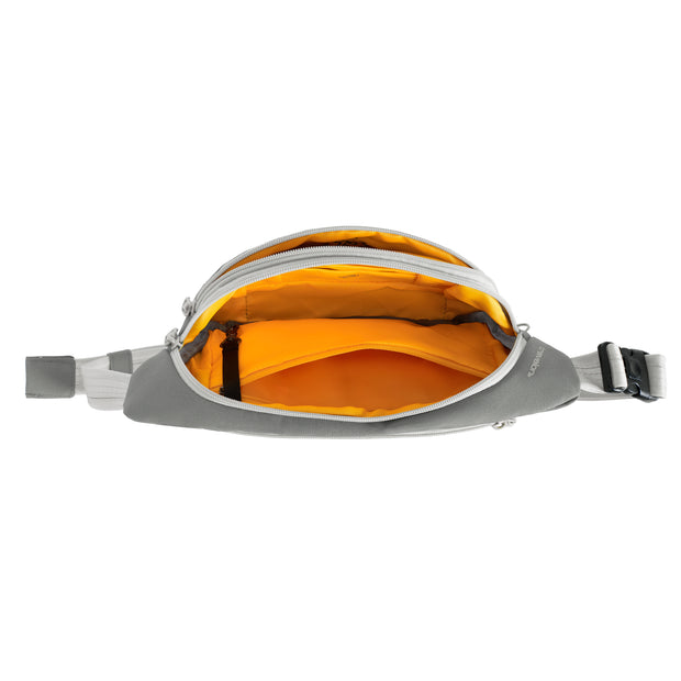 variant:46208145195200 Travelon The Voyages Anti-Theft Waist Pack Granite