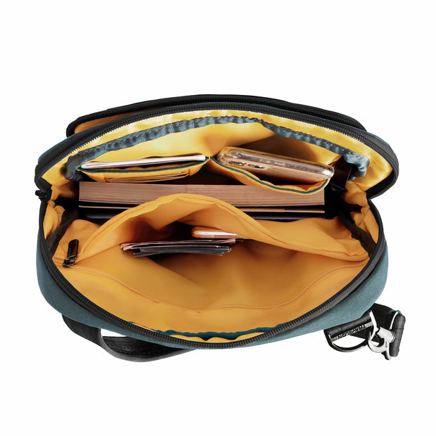 variant:46207564415168 Travelon The Voyages Anti-Theft Slim Bag Slate Blue