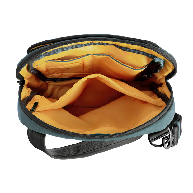 variant:46207564415168 Travelon The Voyages Anti-Theft Slim Bag Slate Blue