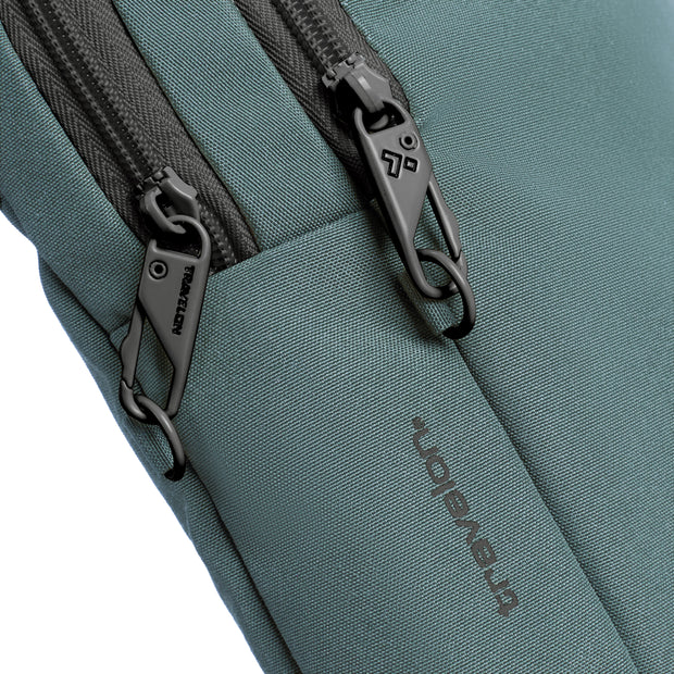 variant:46207564415168 Travelon The Voyages Anti-Theft Slim Bag Slate Blue