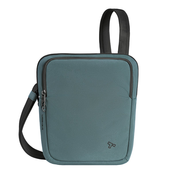 variant:46207564415168 Travelon The Voyages Anti-Theft Slim Bag Slate Blue